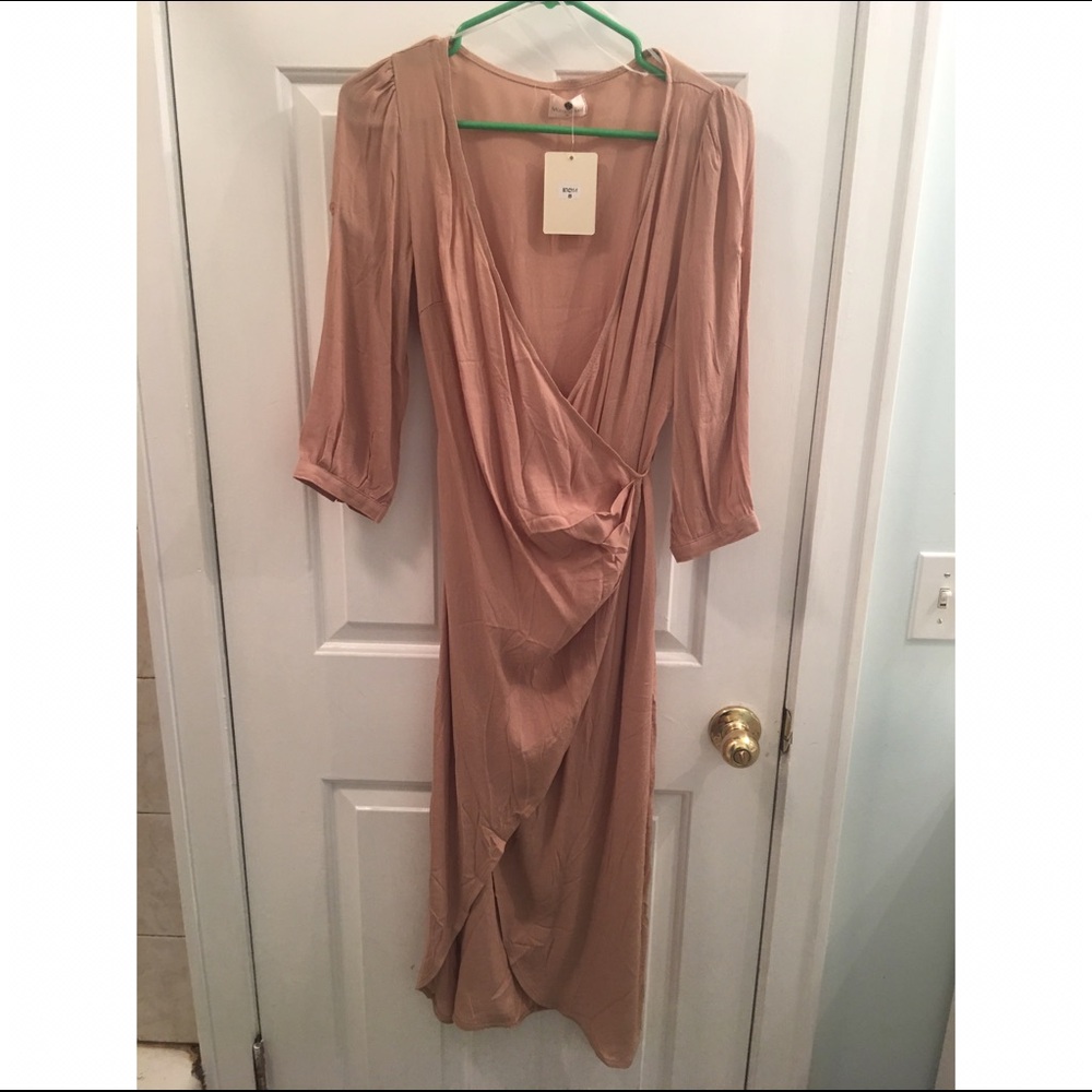 Sexy wrap dress
